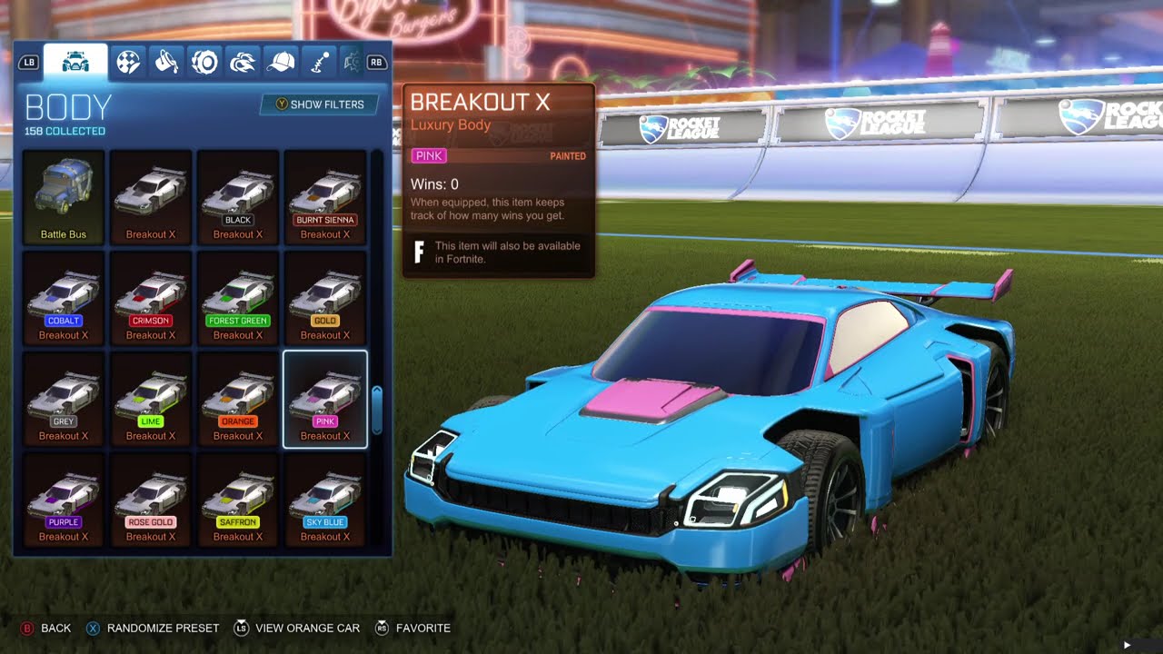 Painted Breakout-X Showcase