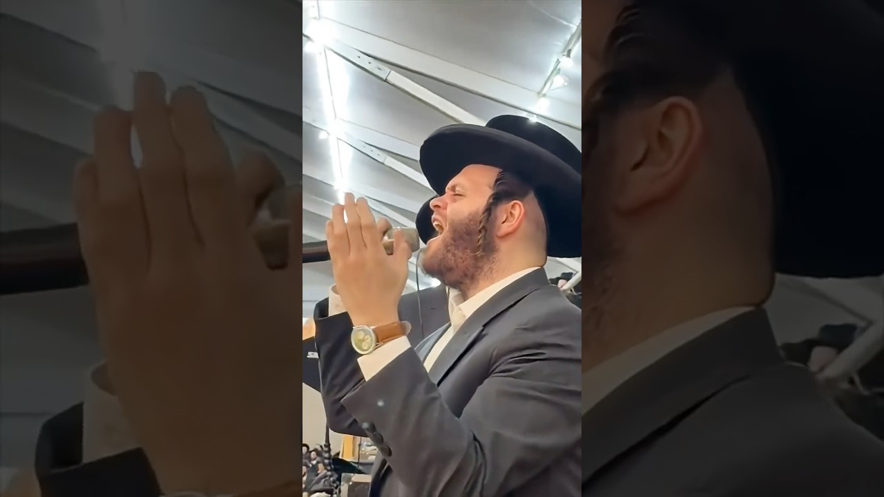 Zanvil Weinberger at Hanochas Even Hapina with Satmar Rebbe R’ Aharon in Eretz Yisroel