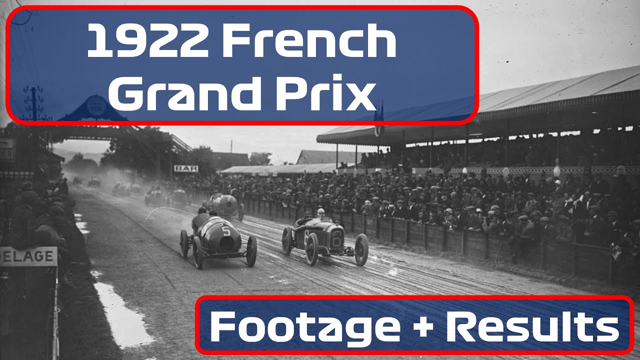 1922 French Grand Prix, Footage + Results