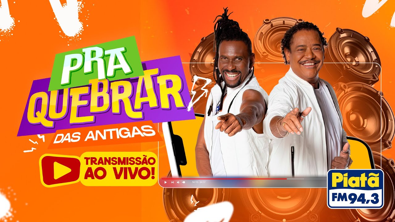 &Eacute; O Tchan &bull; AO VIVO &bull; Pra Quebrar das Antigas