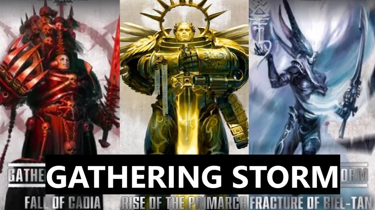 Gathering Storm w jednym filmie! - REUPLOAD - Upadek Cadii, Ynnari, Odrodzenie Guilimana _Wh40k Lore