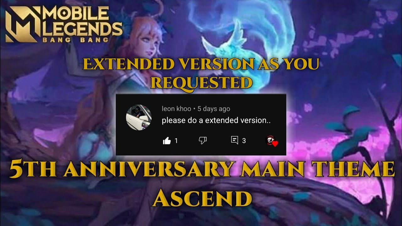 MLBB 5th anniversary main theme | Ascend