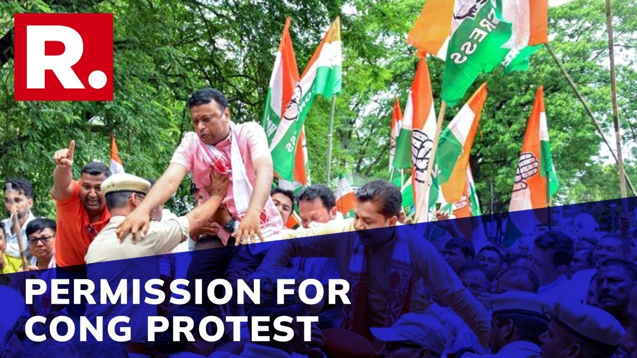 Congress Denied Permission For Protest At Rajghat Ahead Of Sonia Gandhi's 2nd round Quizzing By ED