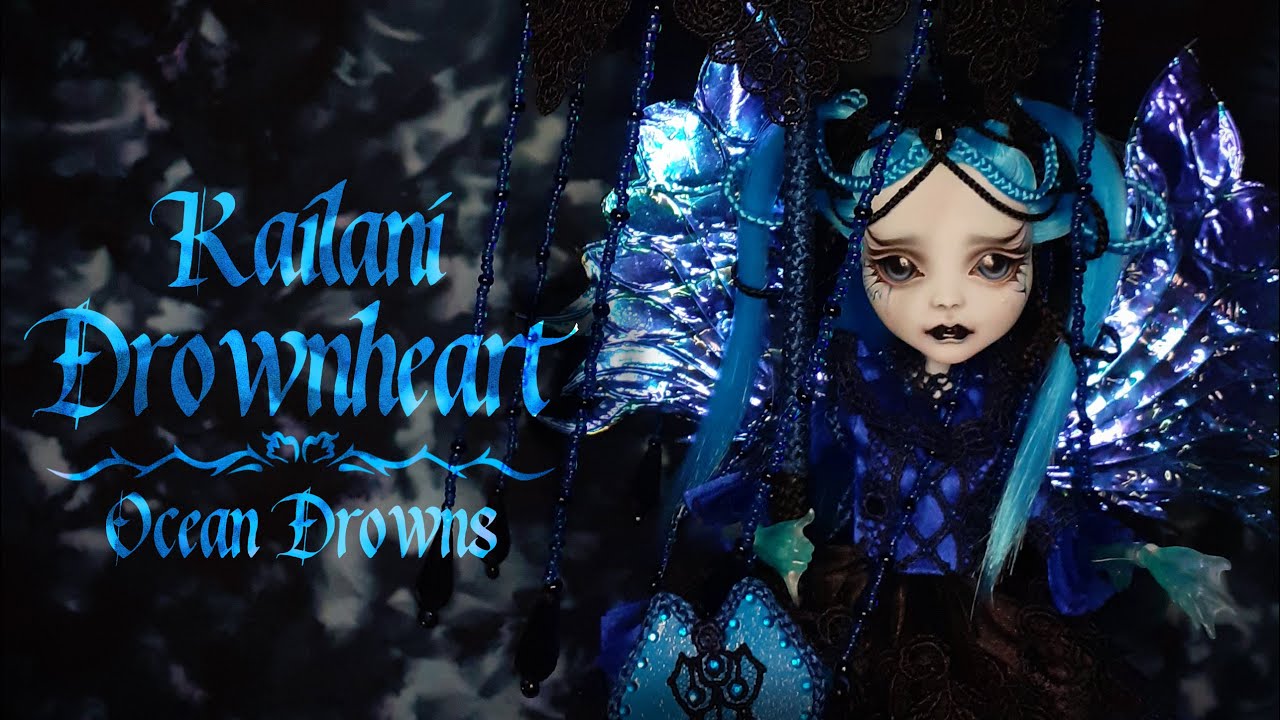 Кайлани Дроунхарт • Волшебная девочка • OOAK Custom Monster High Doll Repaint