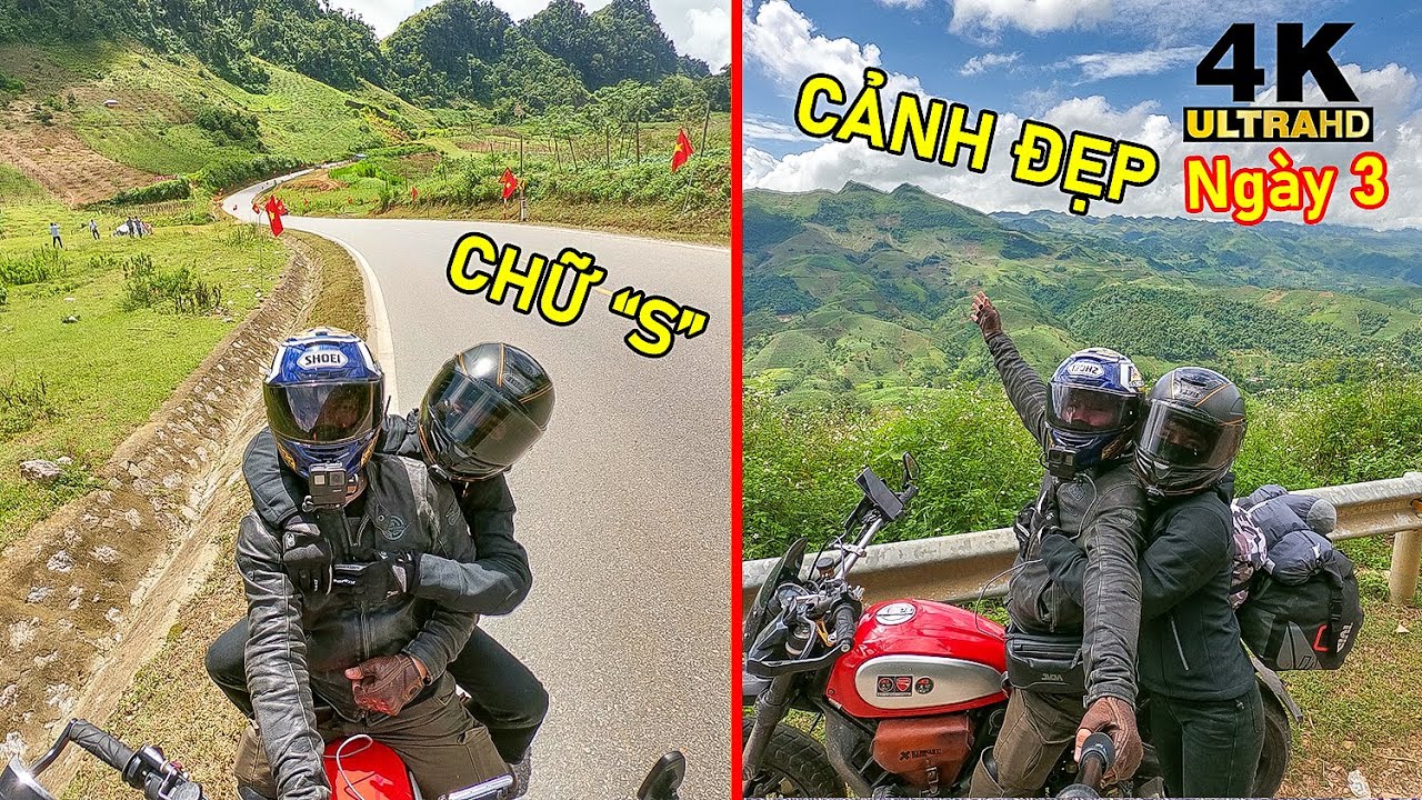 Ducati Scrambler Say Đắm Con Đường Hình Chữ S ( Mộc Châu ) - Ducati scrambler rong chơi - Ngày 3