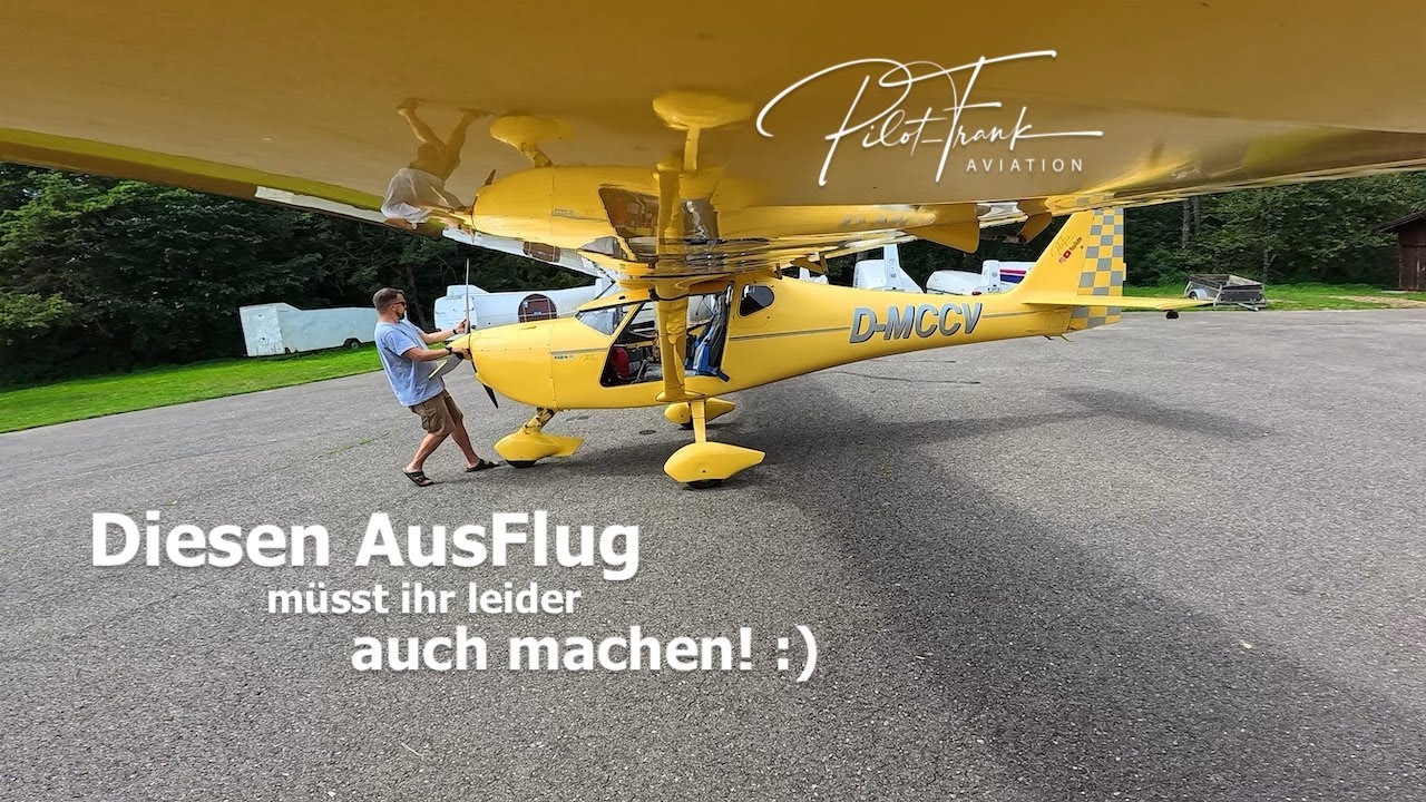 Ein Flugzeug Microabenteuer in die schwäbische Alb | Es lohnt sich!