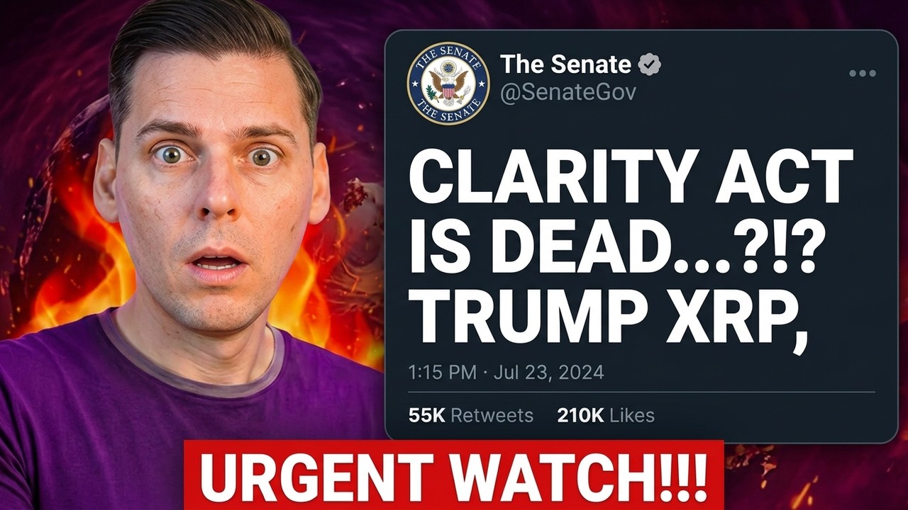 НЕЕЕЕТ, ОНИ ЧТО, УБИЛИ CLARITY ACT?? (ПРЕДУПРЕЖДЕНИЕ ПО XRP)
