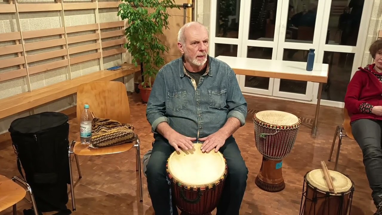 Rhythmus Djaa - wie Djembe Begleitung und Solo-Grundfigur zusammenpassen