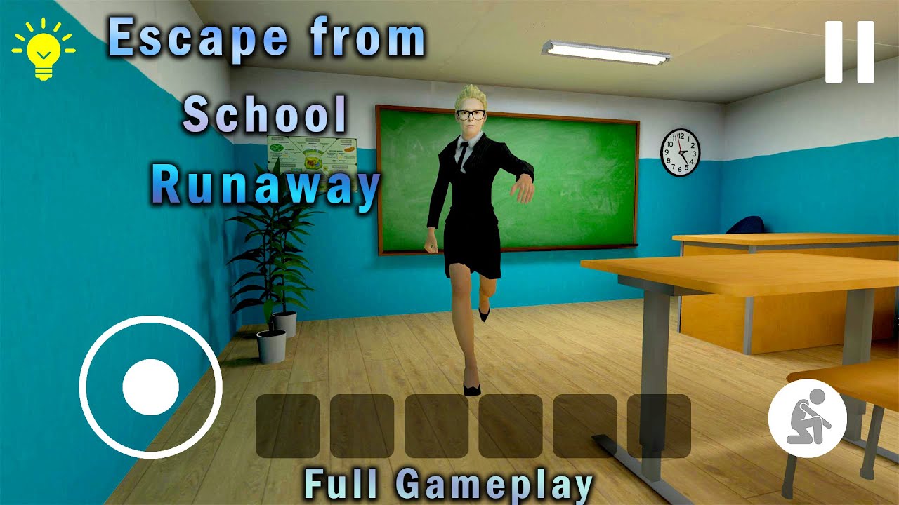 Escape from School Runaway | Ending 2 | Door Escape | Full Gameplay