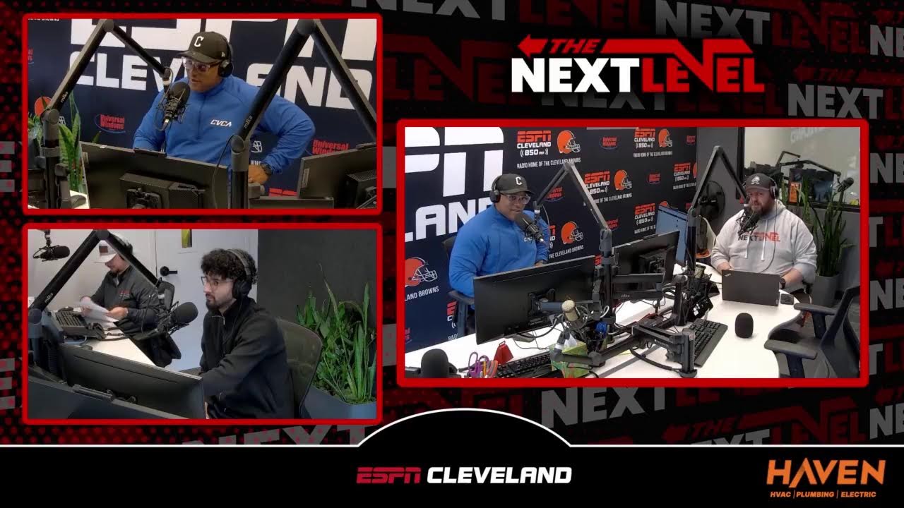 THE NEXT LEVEL - BROWNS DRAFT RUMORS + CAVS PLAYOFFS SET! - 4/15/2026