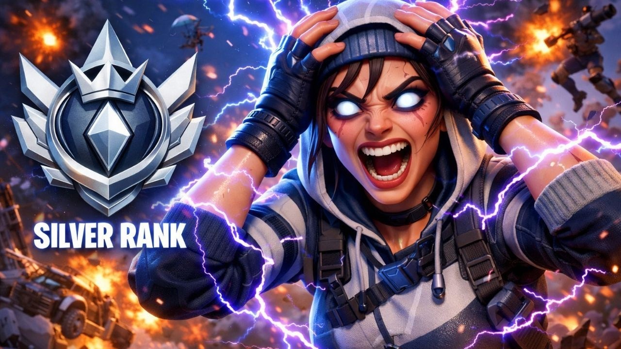 sono impazzito!🤯 QUASI ARGENTO SU FORTNITE RANKED!!- Fortnite
