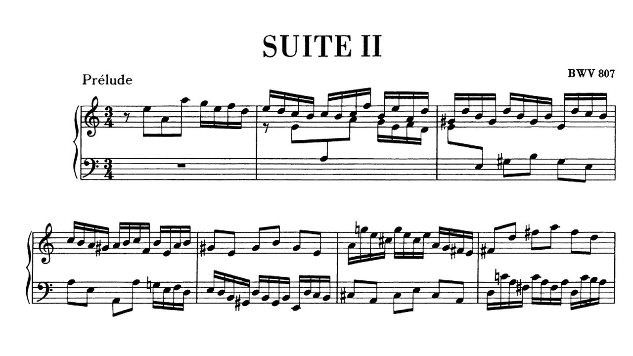 JS Bach: English Suite No. 2 in A Minor BWV 807 - Martha Argerich, 1979 - DG 2531 088