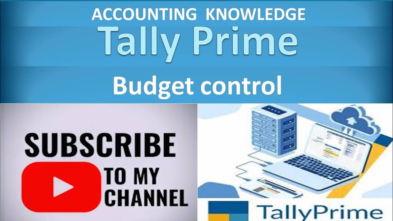 How to create budget control in the tally prime|| company budget in the tally prime 