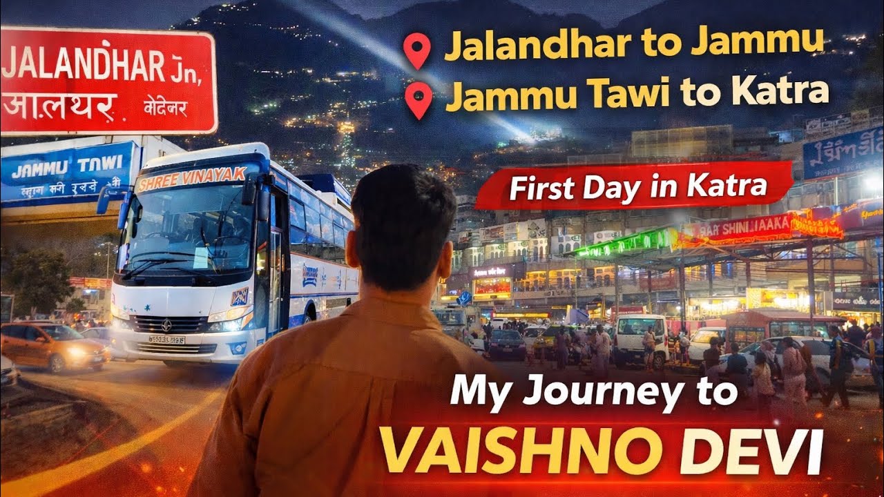 First Day in Katra | Explore Katra Market | Journey to Vaishno Devi ✨