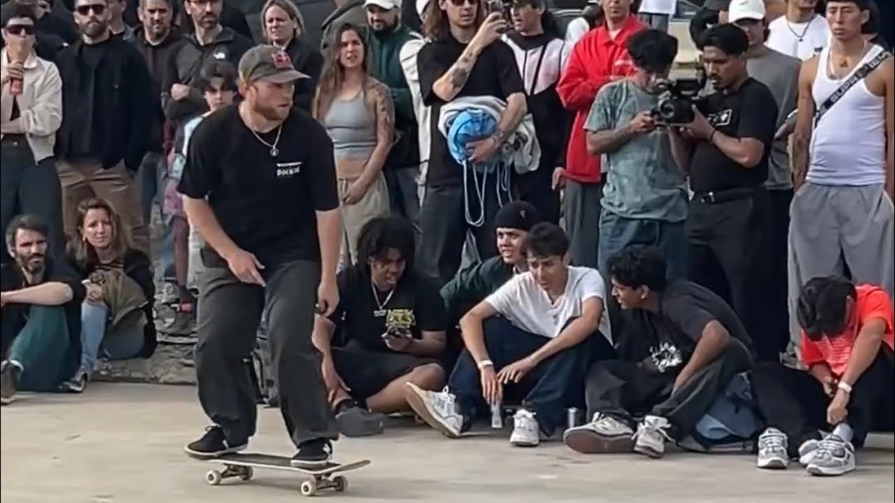 Red Bull In Barcelona. Jamie Foy, Felipe Gustavo, Zion Wright