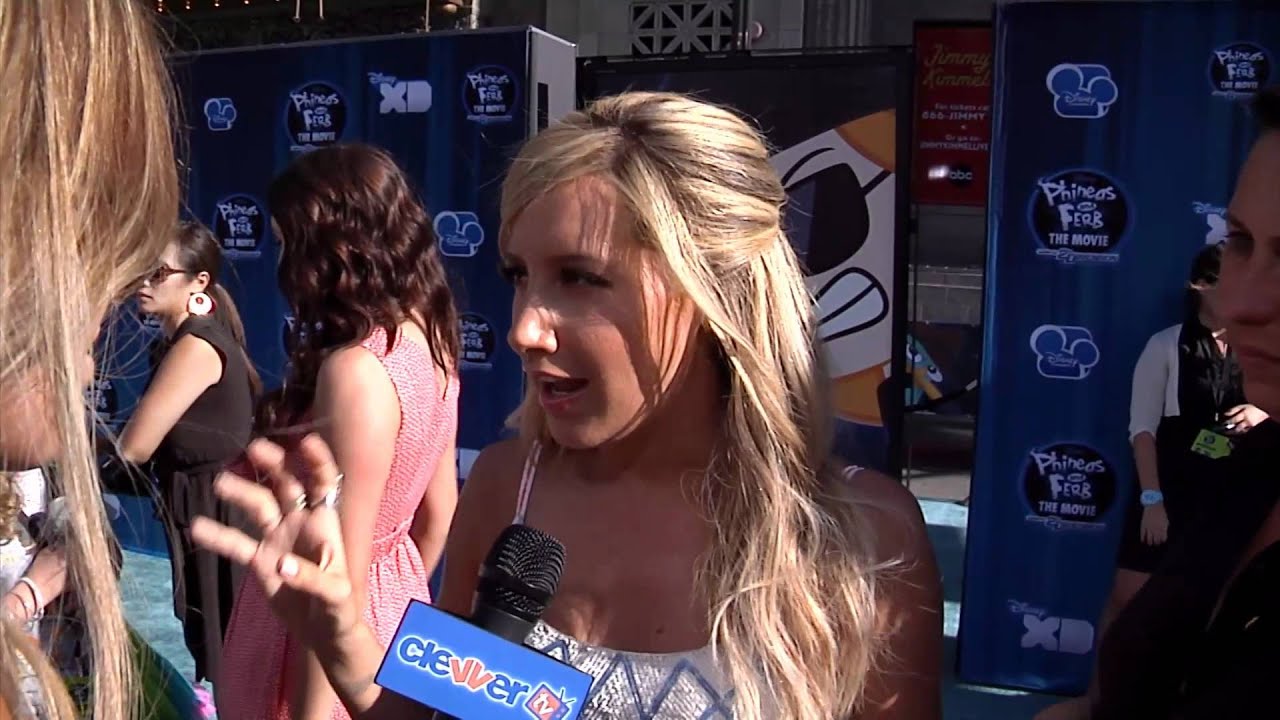Ashley Tisdale Interview At 'Phineas & Ferb' Premiere