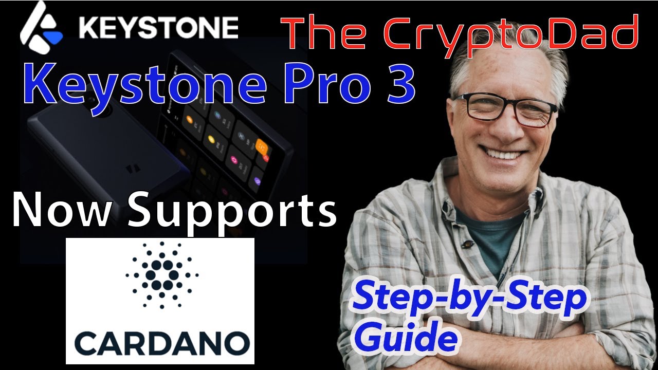 CryptoDad Complete Guide Keystone 3 Pro Firmware Update & Cardano Integration