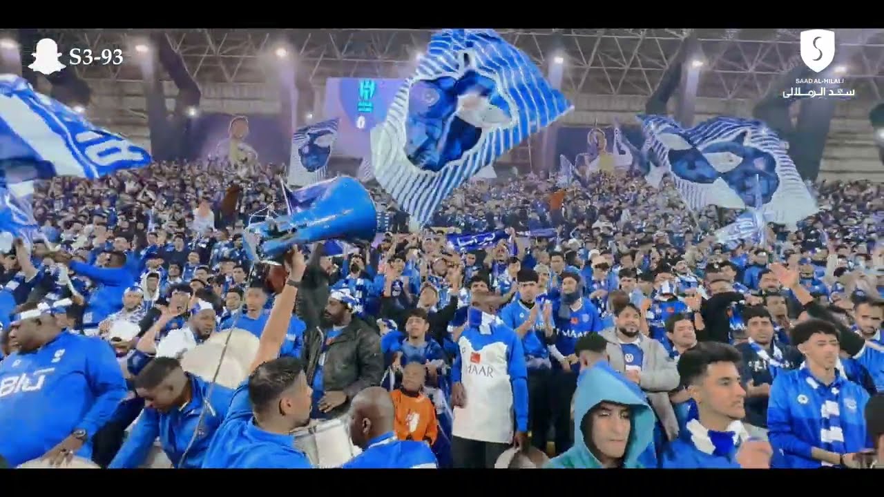 لا صوت سيعلو على صوت القوة الزرقاء 😰💙 اهازيج #الهلال امام #النصر