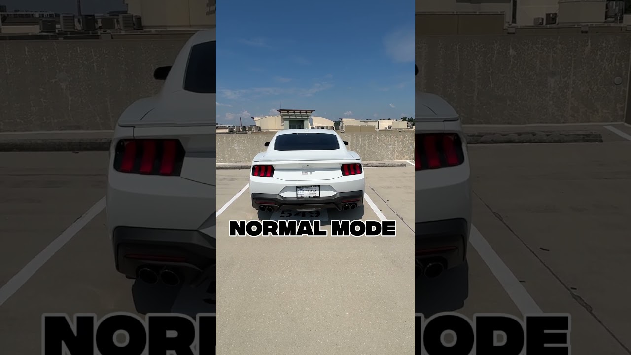 2025 Ford Mustang GT Premium Active Exhaust Modes #mustanggt #ford #v8 #ghost