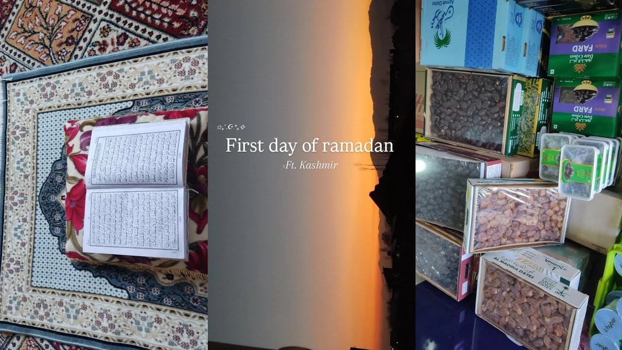 First day of ramadan in kashmir/ Grocery haul & iftari prep. ✩₊˚.⋆☾⋆⁺₊.