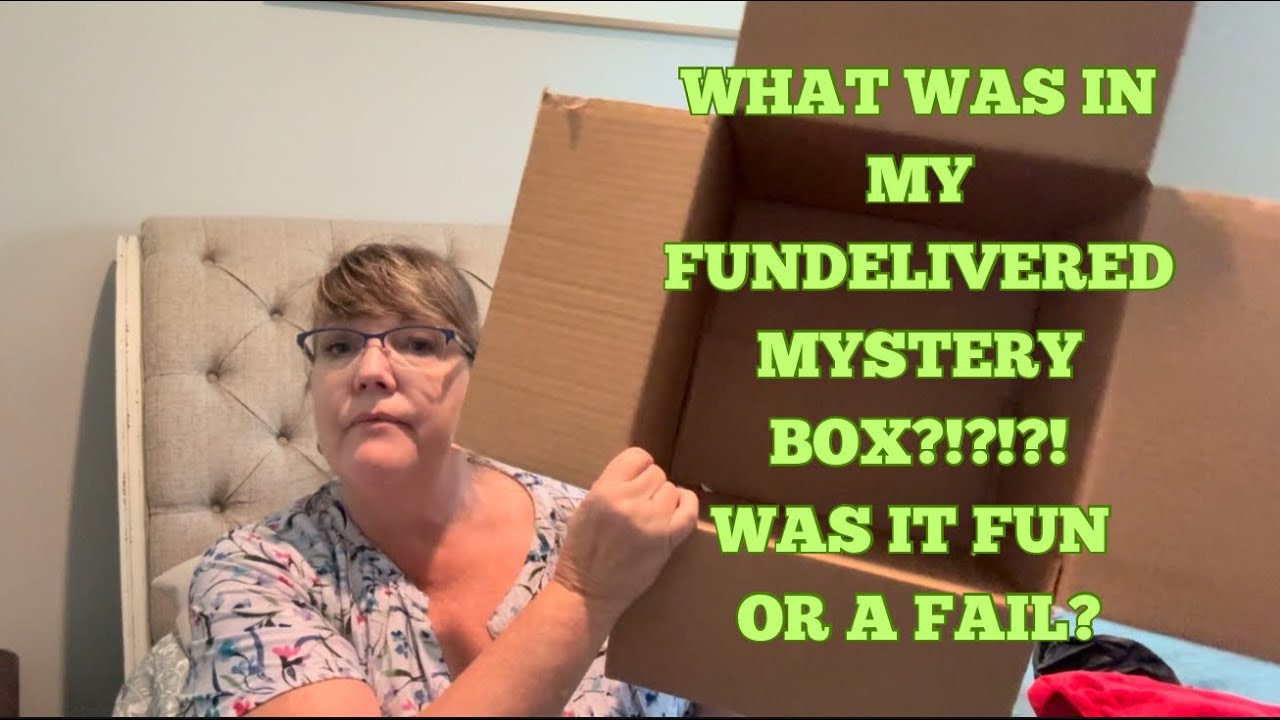 FUNDELIVERED MYSTERY BOX UNBOXING AND REVIEW.  For $84.99 + tax, was it FUN or a FAIL?