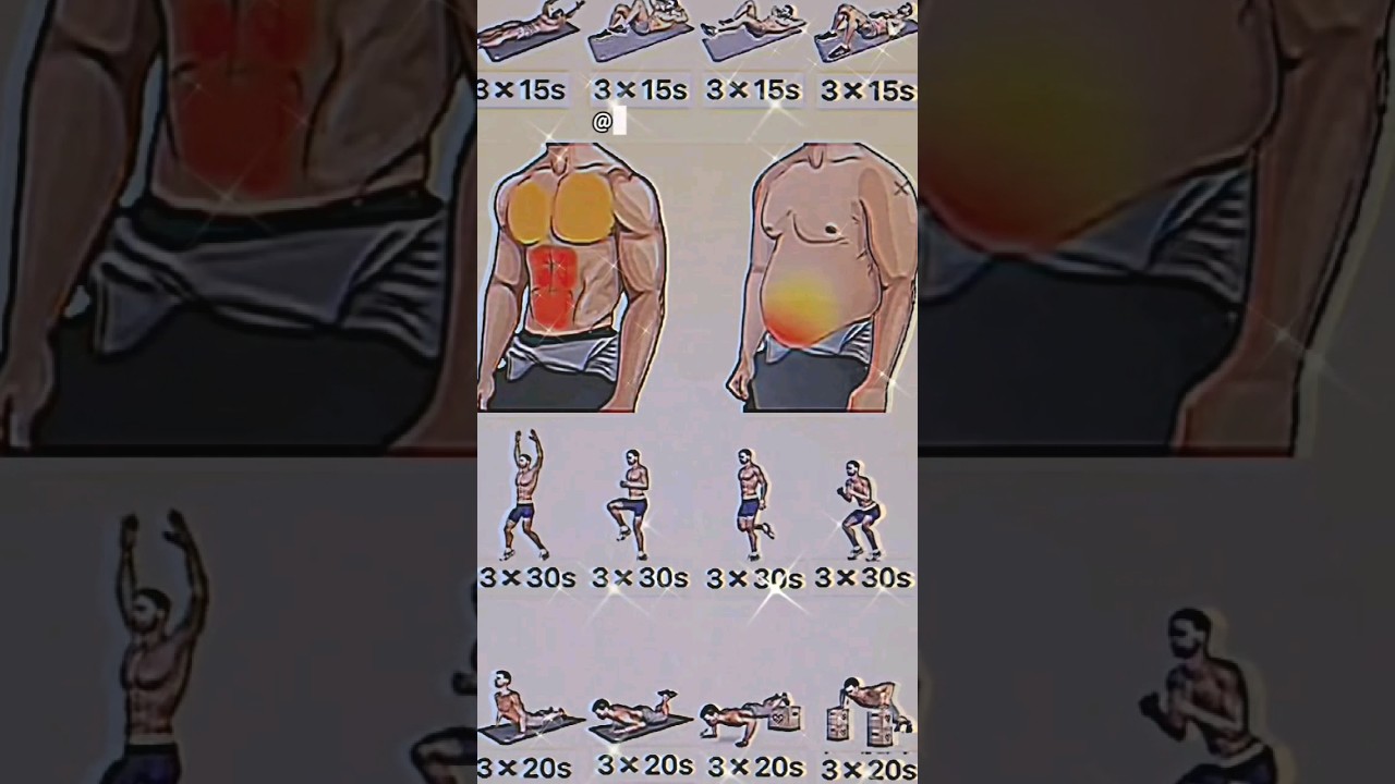 Chest + abs Workout 💪                                     #lossfat #absfitness #fitness