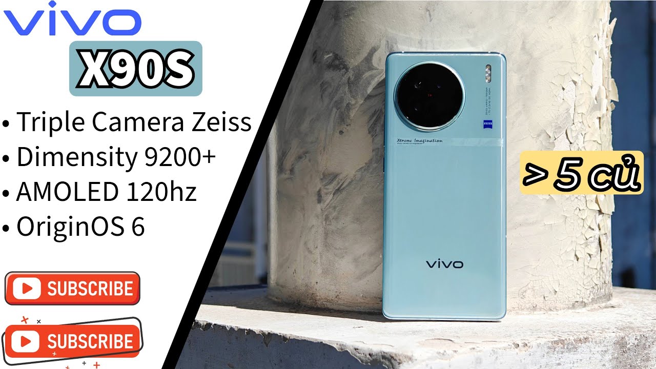 Vivo X90s – Con bài “quá nguy hiểm” trong tầm giá nhỉnh 5 Củ