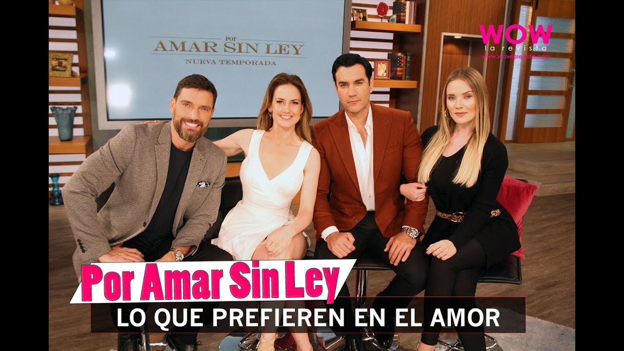 David Zepeda, Julian Gil, Kimberly Dos Ramos y Altair Jarabo en Por Amar Sin Ley 2