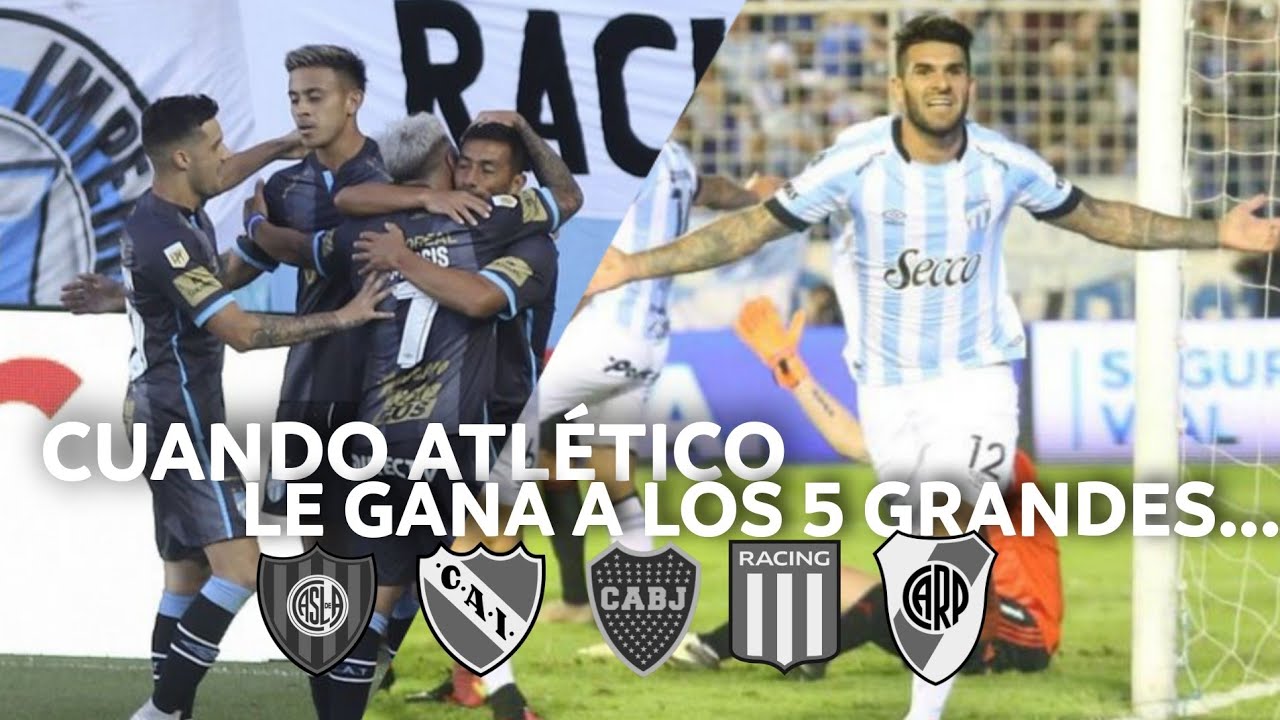 CUANDO Atlético Tucumán LE GANA a los CINCO GRANDES
