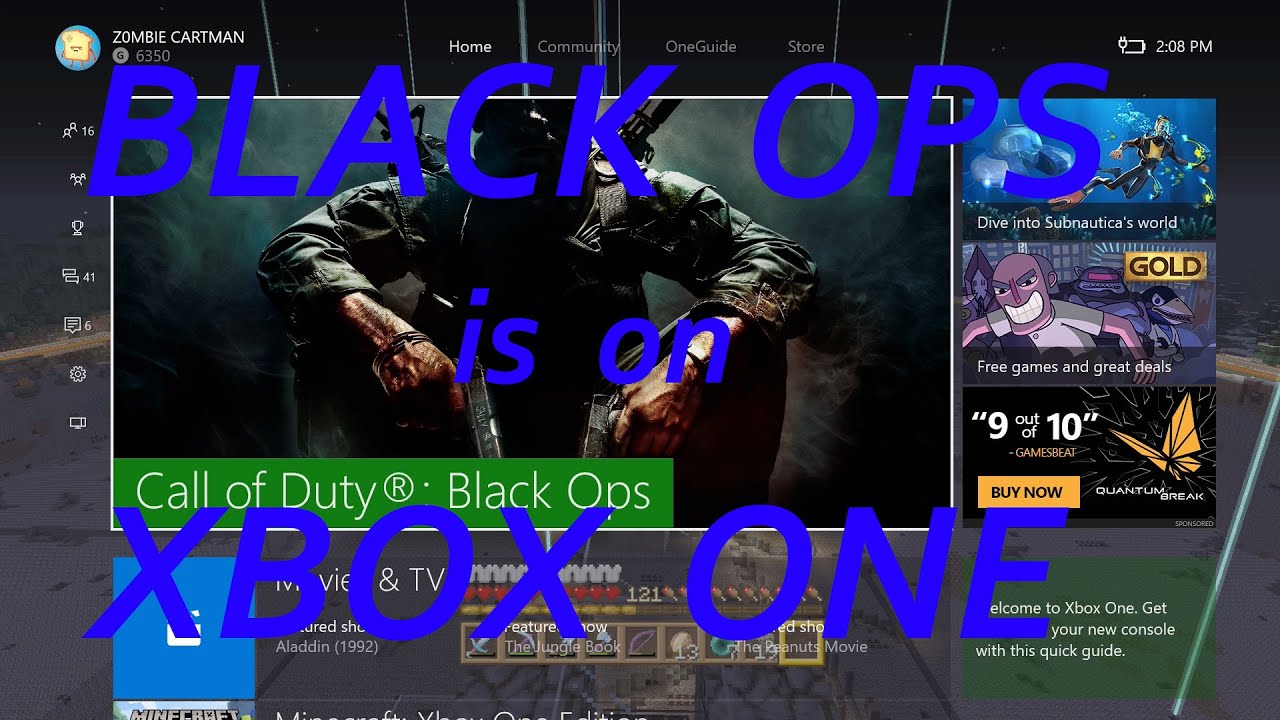 Black Ops 1 on XBOX One and How to get DLC
