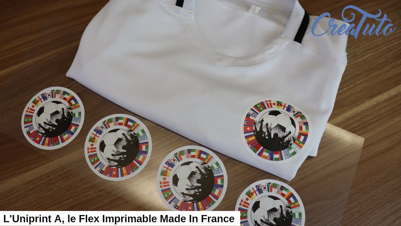 Créa'Tuto : L'Uniprint A, le Flex Imprimable Made In France