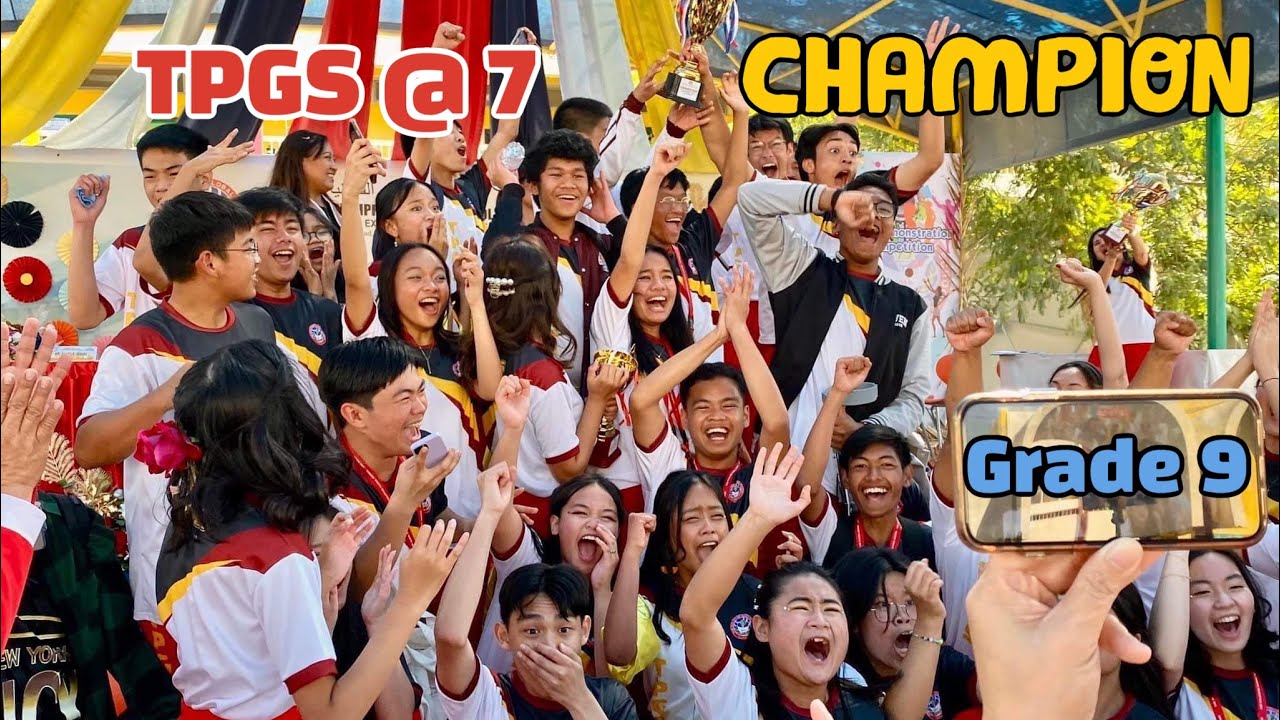 Champions!!! Grade 9 - TPGS @ 7 Foundation Day - Field Demo