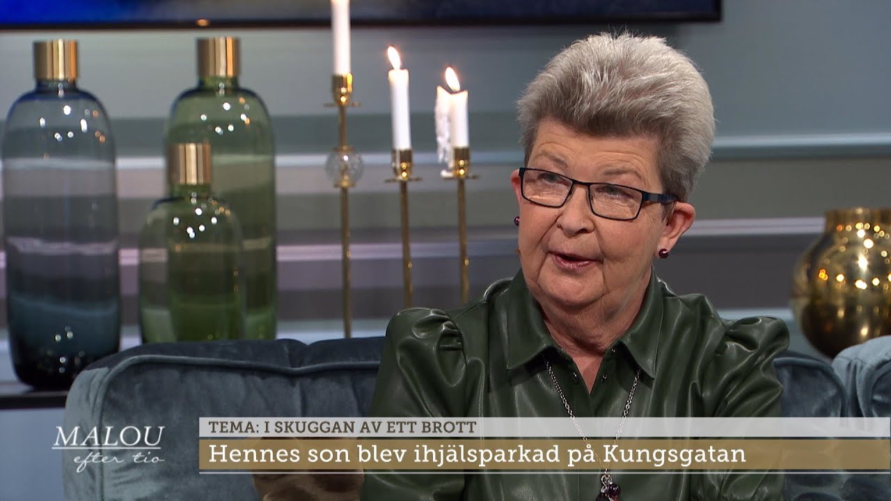 Hennes son blev ihjälsparkad – ”Hjärtat gick till en 14-årig pojke” - Malou Efter tio (TV4)