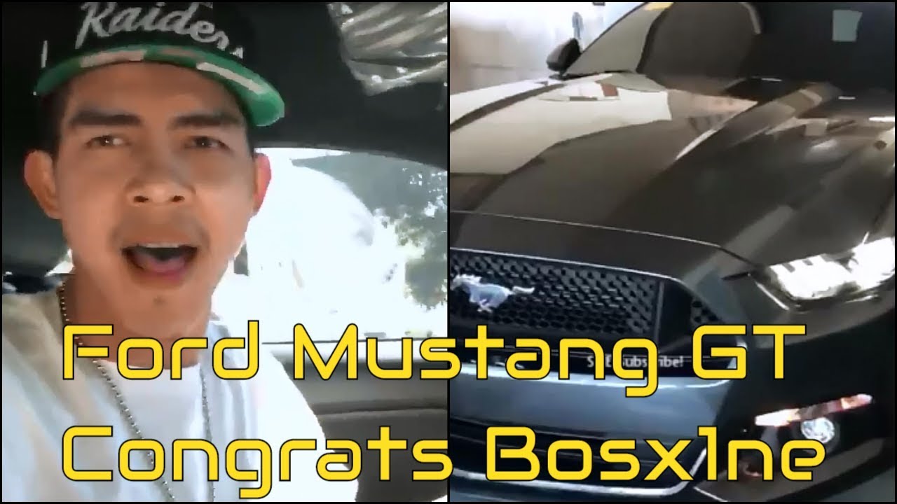 Mark Maglasan(Bosx1ne) Finally Got his FORD MUSTANG GT 5.0