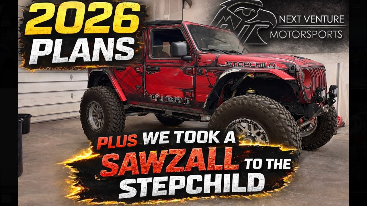 WHY DID WE TAKE A SAWZALL TO THE STEPCHILD? @LiteBrite @NextVentureMotorsports 