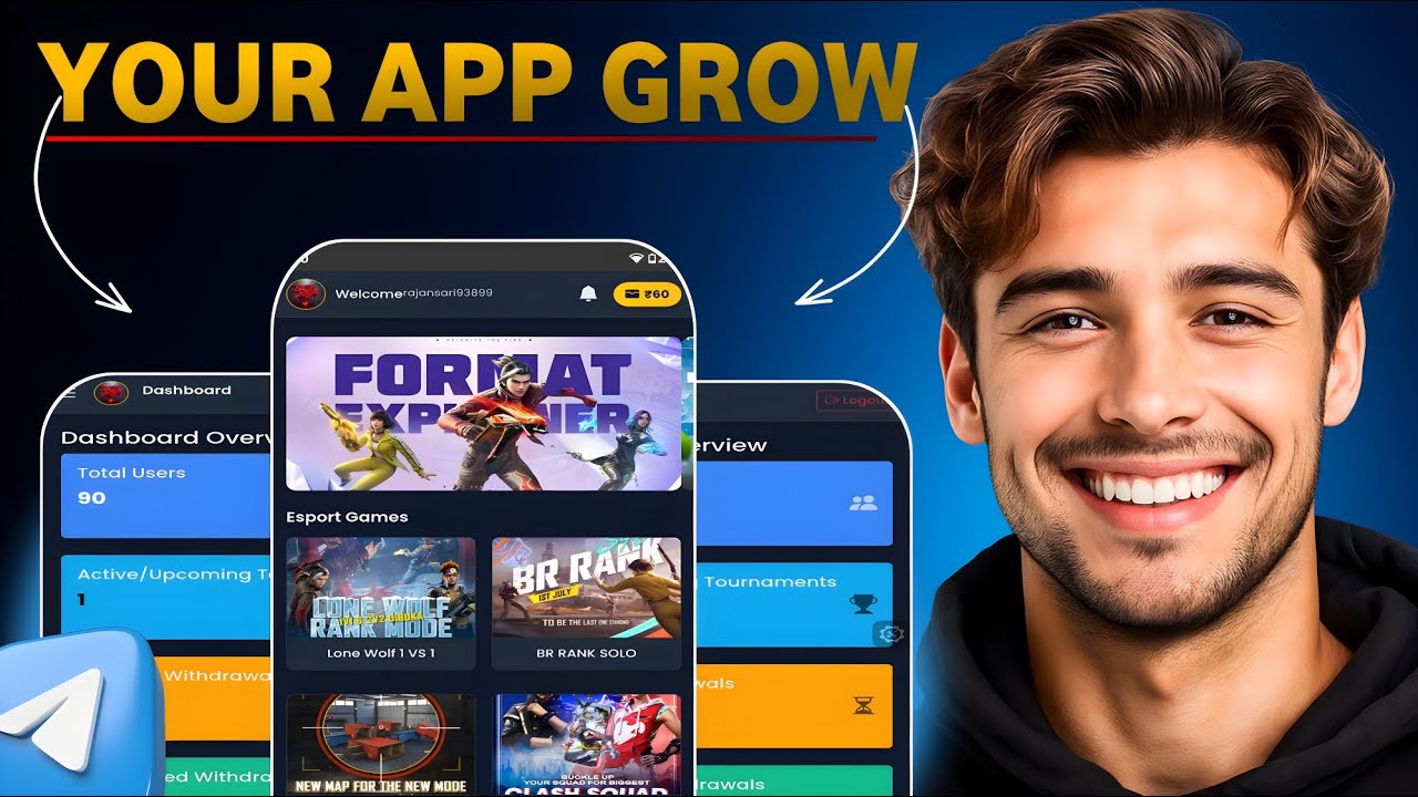 🚀 How to Get THOUSANDS of Users for Your Free Fire Tournament App | Grow Audience FAST & FREE! 🚀