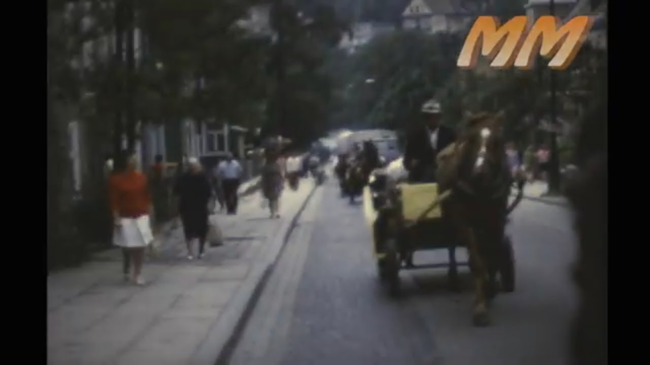 Krynica-Zdrój & Tylicz areas Poland 1972 old cine film 358