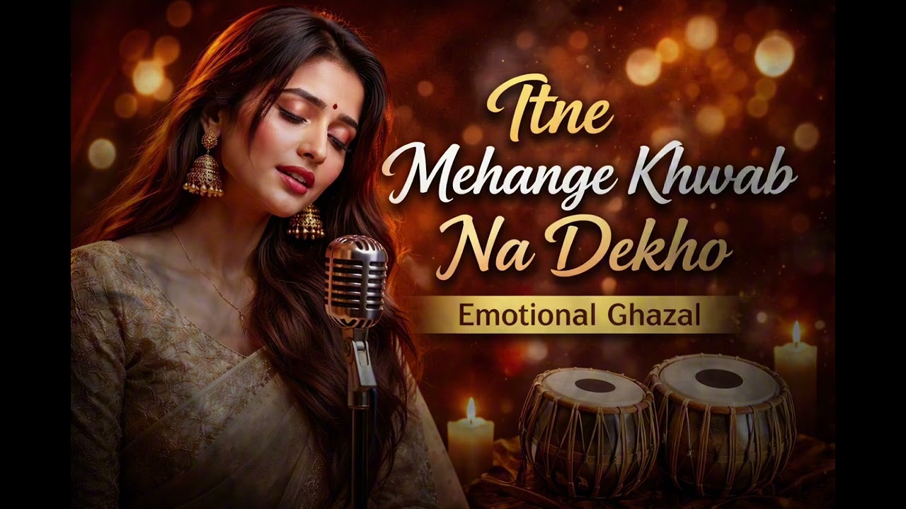 Itne Mehange Khwab Na Dekho – Mohsin Naqvi Ghazal | Emotional Female Tabla Performance