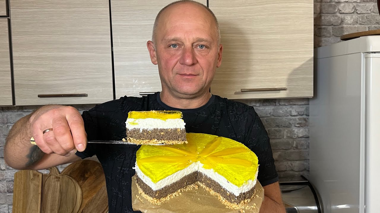 Seromakowiec na zimno proste i pyszne ciasto bez pieczenia