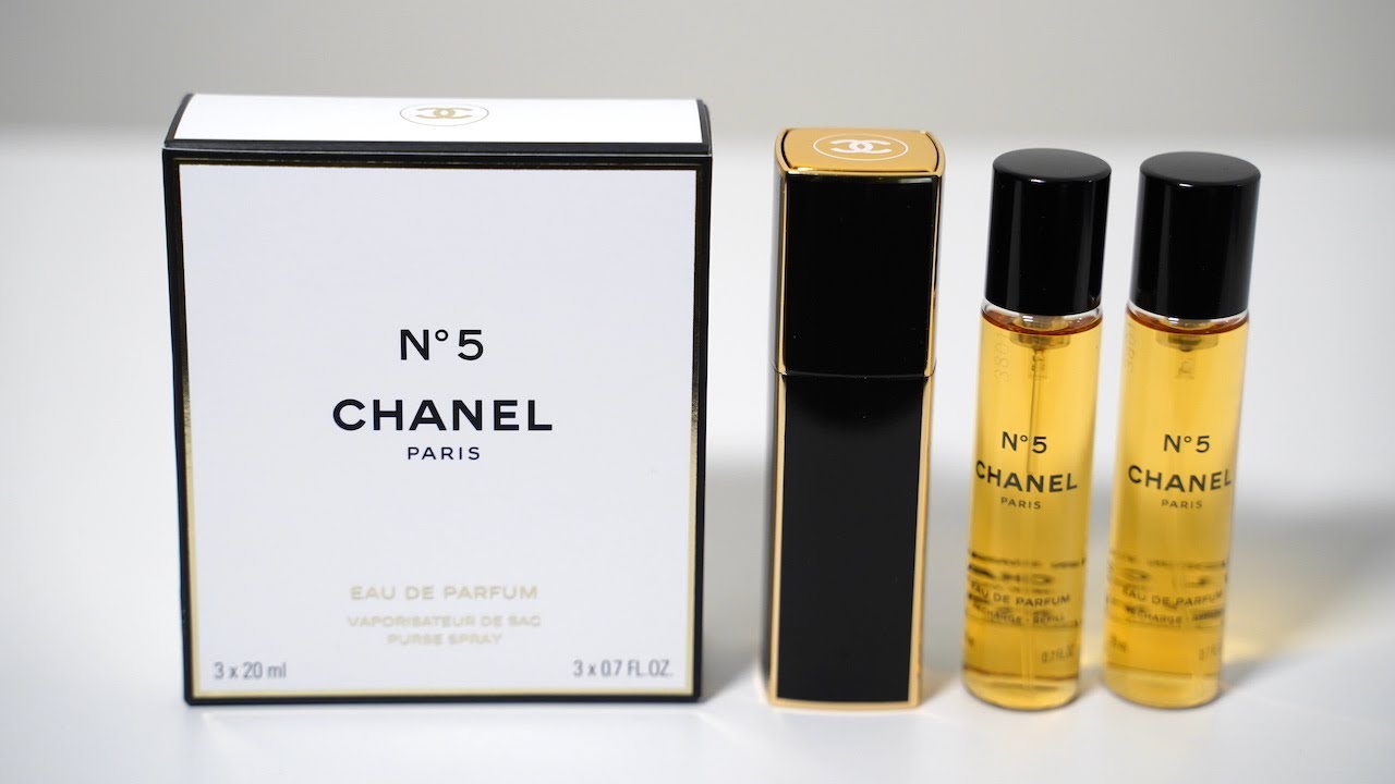 Распаковка Chanel No 5 Twist And Spray Парфюмерная вода-спрей для сумочки