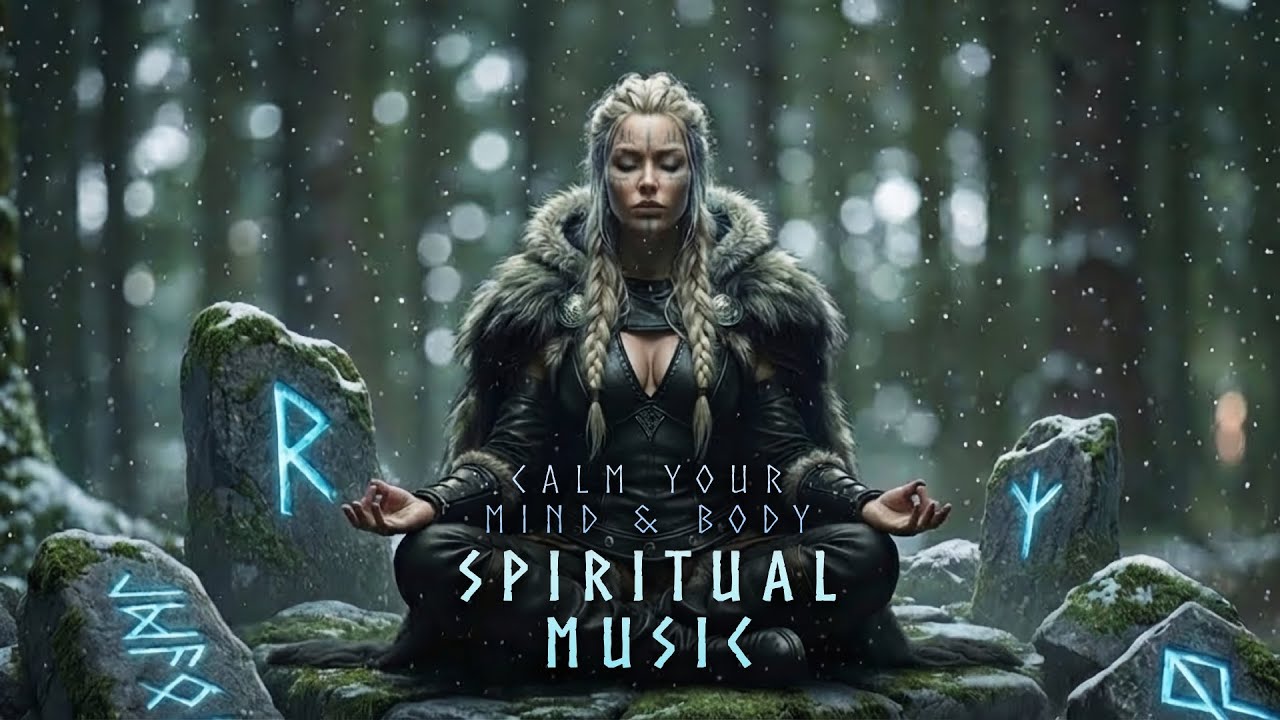 Meditative Spiritual Viking Music 🥁 Nordic Female Chants & Shamanic Drums for DEEP Relaxation