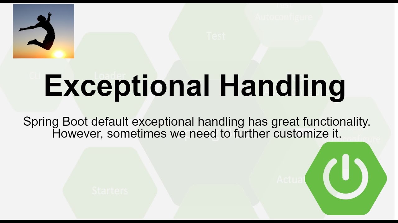 REST API Exception Handling Spring Boot-check description for PPT and project.
