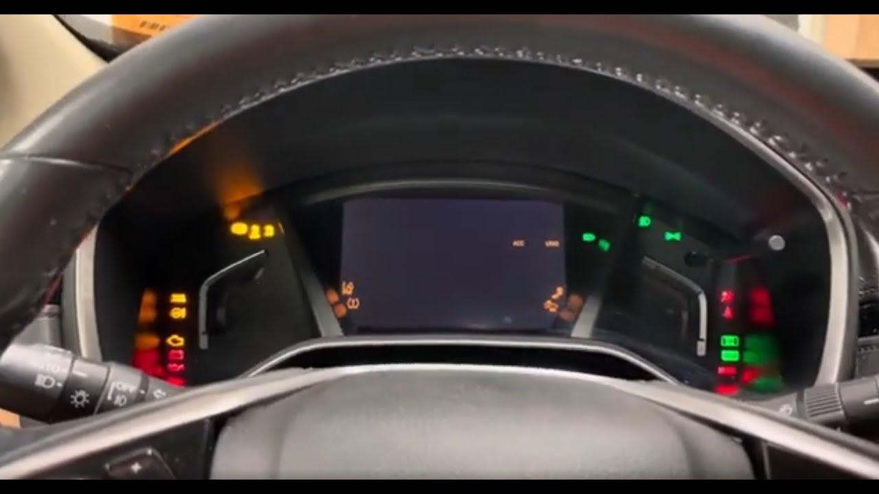 How to clear dashboard errors on Honda CRV after battery change