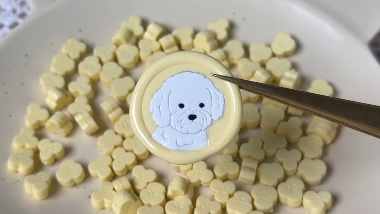 new 강아지 인장 🐶 | 강아지 실링 왁스