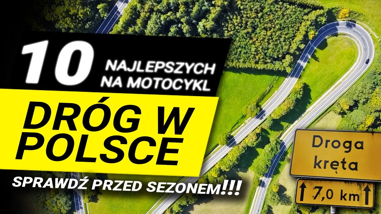 Top 10 KRĘTYCH DRÓG w Polsce | Bieszczady / Sudety / Mazury / Beskidy / Kaszuby