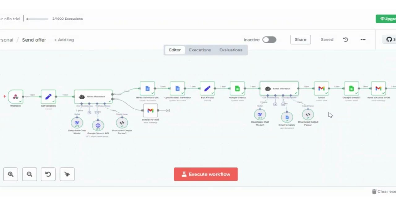🚀 My Hyper-Personalized Cold Email Automation (Using N8N & AI)