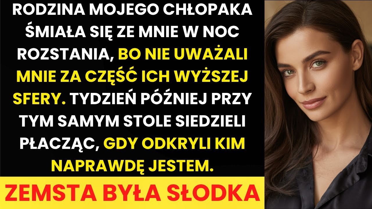 Rodzina mojego chłopaka śmiała się ze mnie w noc rozstania   tydzień później płakali