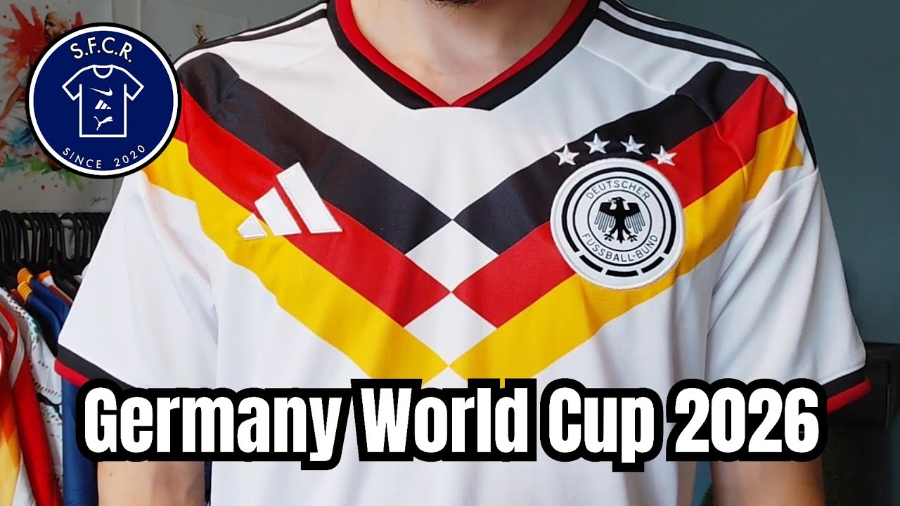 🇩🇪 Adidas Germany World Cup 2026 Home Jersey Unboxing [WWJersey] #Worldcup2026 