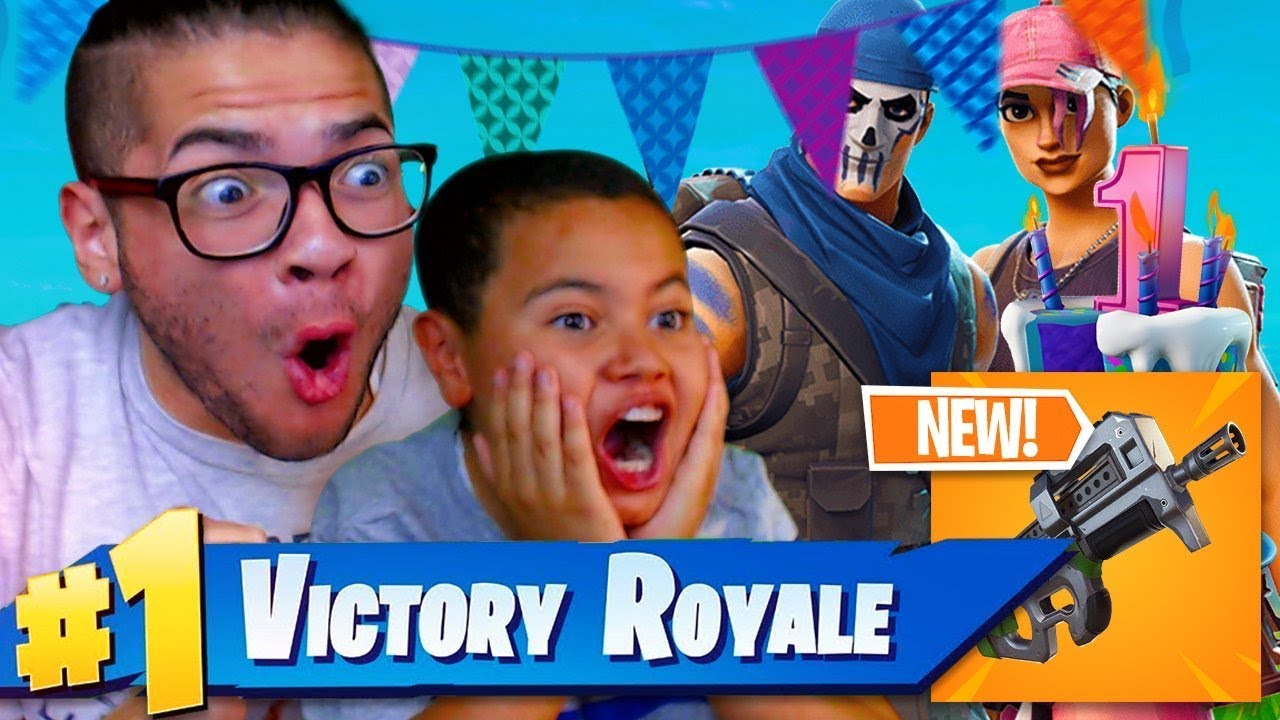 *NEW* COMPACT SMG MIGHT GET ME BANNED! *NEW* SKINS FORTNITE: BATTLE ROYALE! HAPPY BIRTHDAY FORTNITE!
