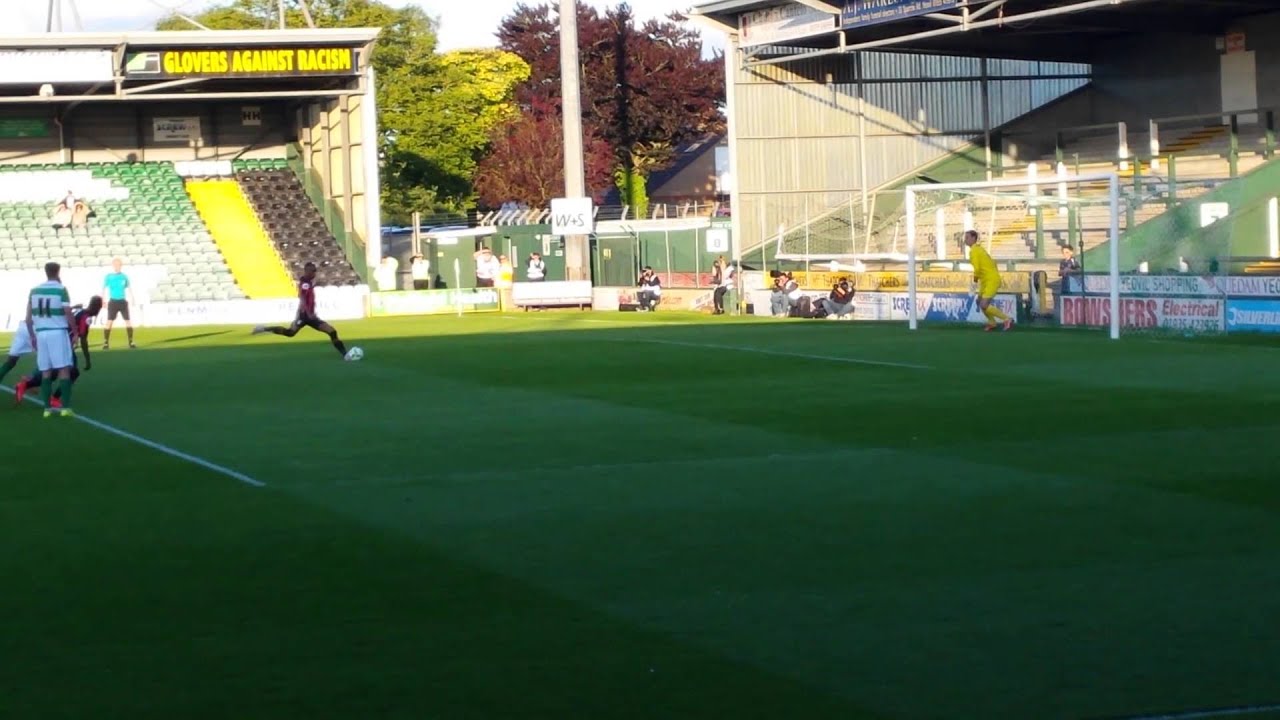 Junior Stanislas Penalty: Yeovil 0 - 3 Bournemouth